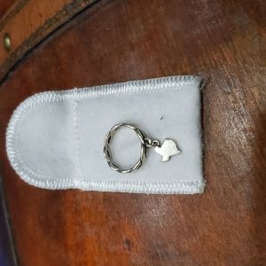 Sterling silver charm ring